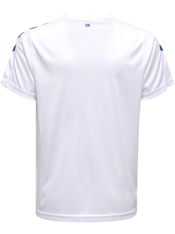 Hummel Hummel T-Shirt Hmlcore Multisport Unisex Kinder Atmungsaktiv Feuchtigkeitsabsorbierenden in WHITE/TRUE BLUE