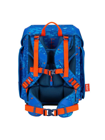 Scout Genius Schulzanzen-Set 4tlg. Superflasch in Blue Dino