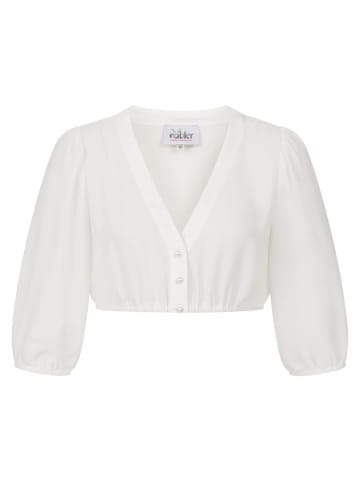 Nübler Dirndlbluse Charlotte 3/4-Arm in Creme