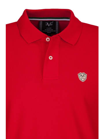 19V69 Italia by Versace Poloshirt Felt in rot