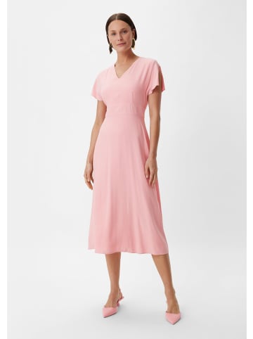 comma Kleid lang in Pink