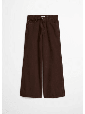 Marc O'Polo DENIM Jeans Model Anjo Wide in Shaded Brown
