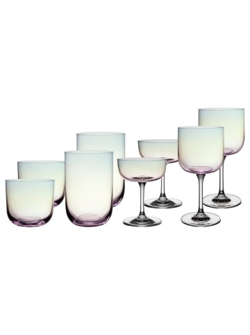 8-tlg. Komplett-Gläser-Set Like Glass in Pearl