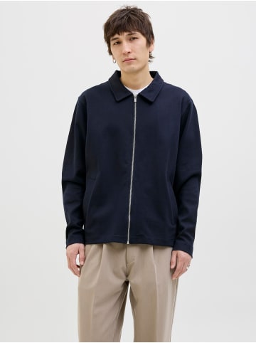 Jack & Jones Sweatshirt mit Reißverschluss in Night Sky