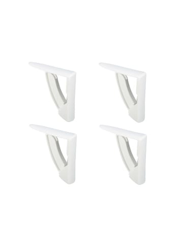 Tescoma Tischdeckenklemme,universell PRESTO, 4 Stück in weiß