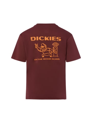 Dickies T-Shirt Burns in bordeaux