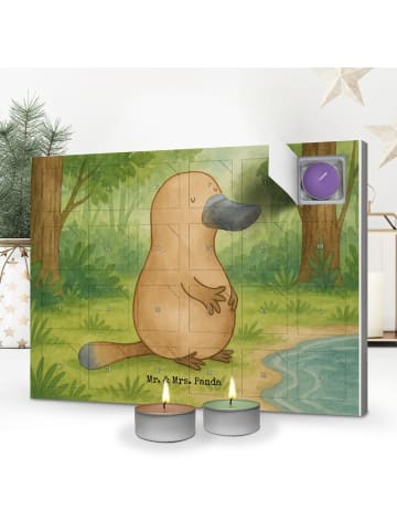 Mr. & Mrs. Panda Duftkerzen Adventskalender Schnabeltier Mut Des... in Weiß