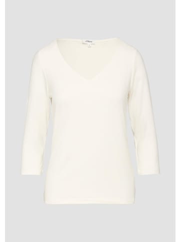 s.Oliver T-Shirt in 0210_creme