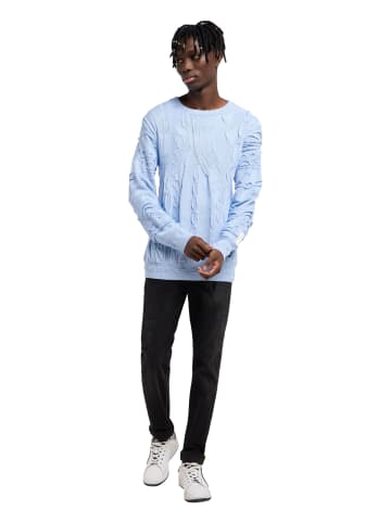 Carlo Colucci Strickpullover Fazzi in Hellblau