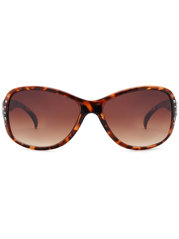 styleBREAKER Sonnenbrille in Braun Demi / Braun Verlauf