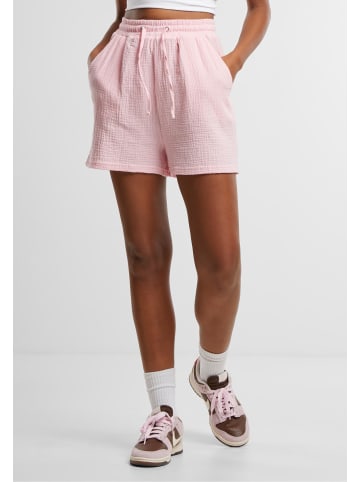 Urban Classics Urban Classics Ladies Musselin Shorts in blushedrose