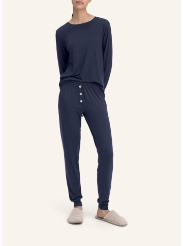 Hessnatur Pyjama Regular in dunkelblau
