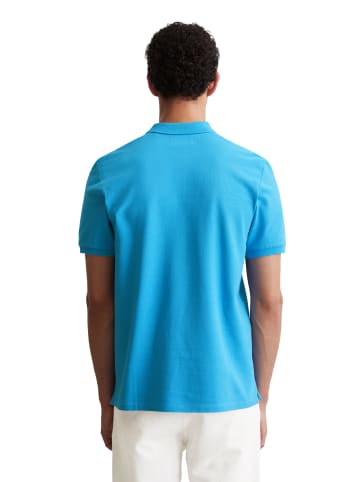 Marc O'Polo Poloshirt Piqué regular in azure blue