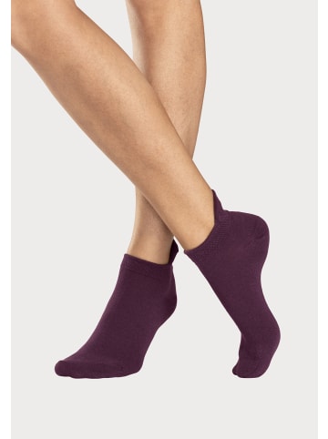 LASCANA Sneakersocken in anthracite, grün, petrol, altrosa, beere, marine
