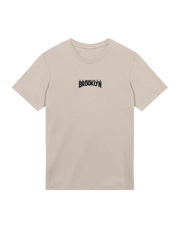 F4NT4STIC T-Shirt Brooklyn New York Bestickt in sand