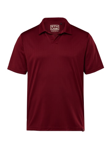 STHUGE Poloshirt in dunkelrot