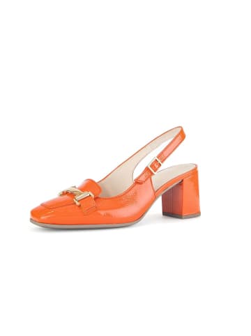 Gabor Fashion Slingpumps in orange