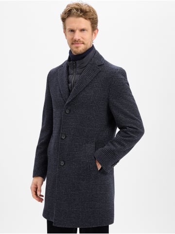 DIGEL Wollmantel Deus in marine grau - 0001