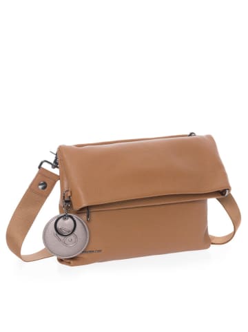 Mandarina Duck Mellow Leather - Umhängetasche 35 cm in indian tan