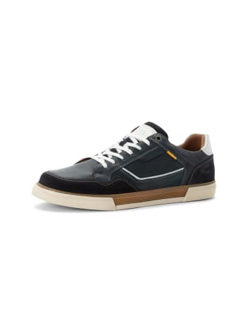 Camel Active Sneaker aus Nappaleder in Dunkelblau