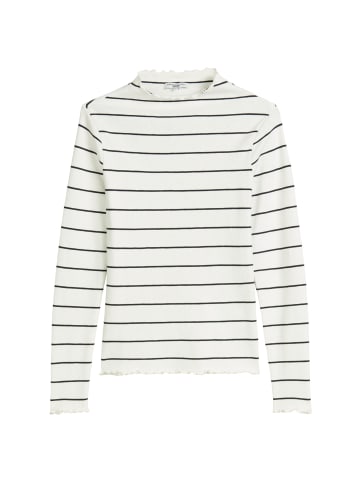 Marc O'Polo DENIM Ripp-Longsleeve slim in Offwhite