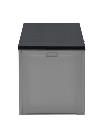 GMD Living Outdoor Kissenbox "PRIMO BLACK" 490 l wasserdicht in Farbe Grau - Schwarz