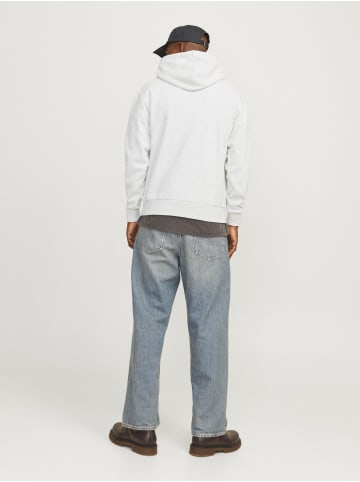 Jack & Jones Kapuzenpullover in White Melange