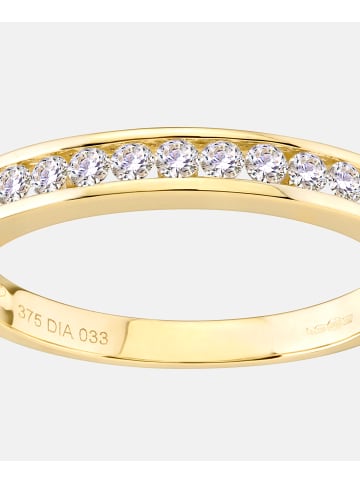 Diamant L'éternel Eternity-Ring aus 375 Gelbgold mit Diamant