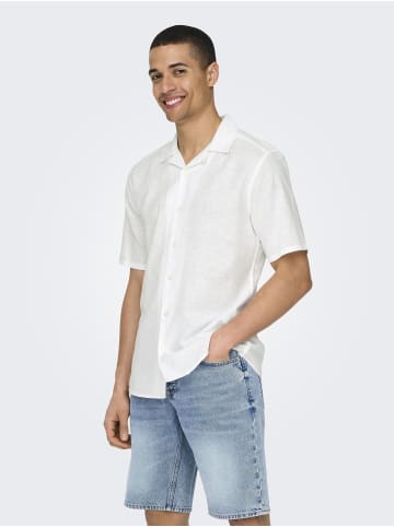 ONLY & SONS Hemd in White