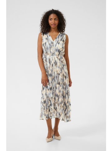 Kaffe Kleid KAvicki A-shape in Grey Graphic Blur Print