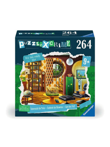 Ravensburger Rätsel Puzzle 264 Teile Puzzle X Crime 264 Teile - Puzzle X Crime Kids: Die geraubte Zeit Ab 9 Jahre in bunt