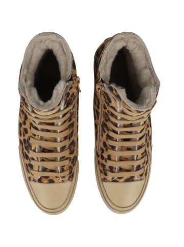 Candice Cooper Sneaker mid PLUS FUR XT in beige