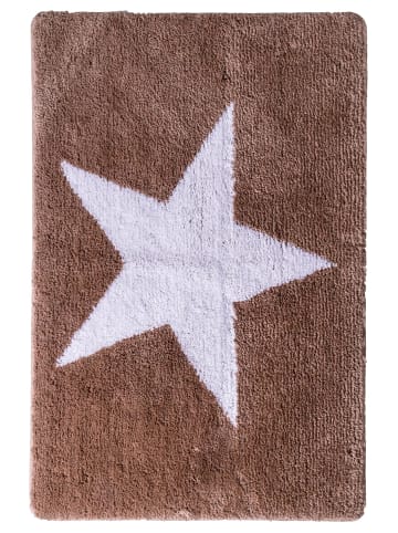 RIDDER Badezimmerteppich Star weiß-beige