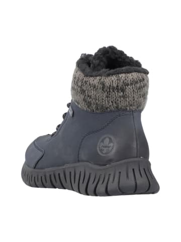rieker Komfort Stiefeletten in Blau