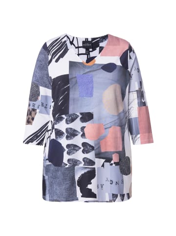 Ulla Popken Shirt in schneeweiß