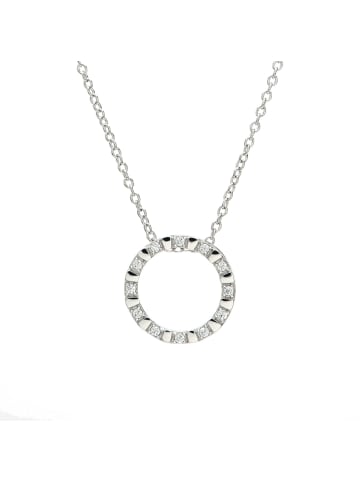 EYE CANDY Collier "RUND" in Silber aus Sterling-Silber