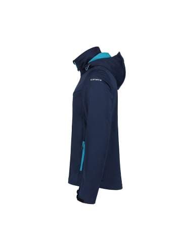 Icepeak Softshelljacke mit Kapuze Biggs in Dunkelblau