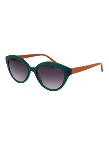 comma Frauen Sonnenbrille Katzenauge Türkis
