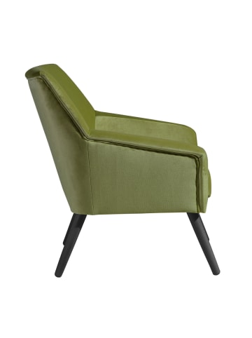 others SESSEL Kachka Bezug Samtvelour Buche schwarz / oliv