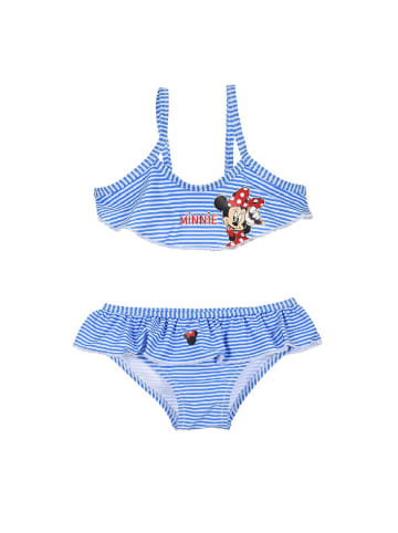 Disney Minnie Mouse 2tlg. Outfit: Bikini in Blau