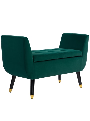 HOMCOM Sitzbank-107B x 42T x 65H cm-Grün