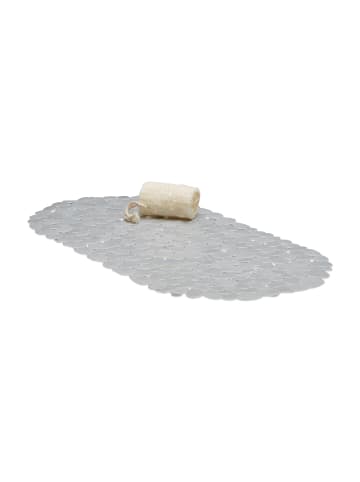 relaxdays 10x Badewanneneinlage in Grau - (B)66,5 x (T)34,5 cm