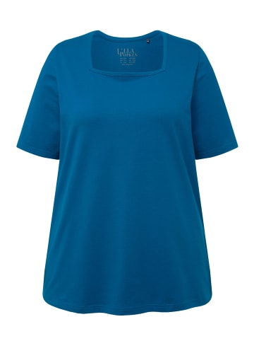 Ulla Popken Shirt in classic mittelblau