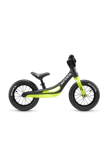 S'COOL Laufrad - pedeX Magnesium 12 Zoll | ab 1 Jahr - Black/Yellow