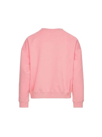 Swirly Women Sweatshirt in Pink