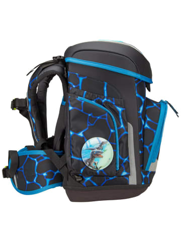 Ergobag Schulranzen cubo Set COLOR FLASH in Bärassic Garden