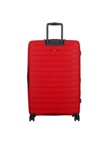 Jump Striper 4 Rollen Trolley 77 cm mit Dehnfalte in red