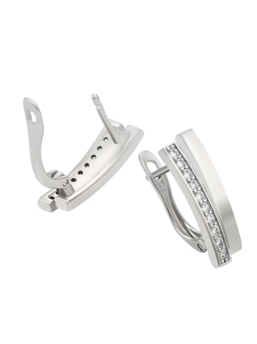 faina Women Drop Earrings in Silver White