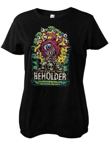 Dungeons And Dragons Shirt "The Eye Of The Beholder Girly Tee" in Schwarz