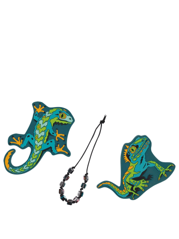 Scout Neo DIN Exklusiv Superflash Extreme - Schulranzen Set 4tlg. (Lizard) in Lizard